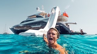 THE SUPER YACHT LIFE IN IBIZA  VLOG² 50 [upl. by Naujej]