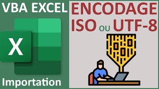 Détecter encodage Iso ou Utf8 en VBA Excel [upl. by Mohkos38]