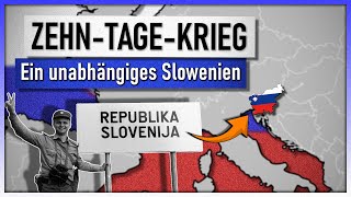 Der ZehnTageKrieg 1991  Sloweniens fast vergessener Unabhängigkeitskrieg [upl. by Yendys]