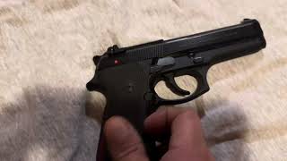 Beretta 92 Compact L in 9mm with LOK grips decocker only [upl. by Bradshaw213]