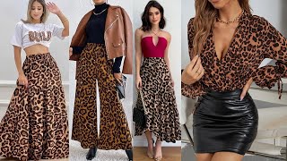 LINDOS LOOKS CON ANIMAL PRINT\ OUTFITS ELEGANTES Y SOFISTICADOS CON ANIMAL PRINT [upl. by Romney872]