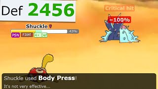 what if you used body press with the highest defense [upl. by Zoller109]