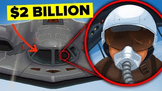 Day in the Life of US 2 Billion Stealth Bomber Pilot [upl. by Ylrebnik]