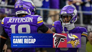 Vikings SPOIL Kirk Cousins return to Minnesota  Game Recap [upl. by Esiuqcaj311]