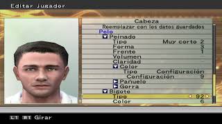 Vicente Taborda Face PES 6 con editor interno [upl. by Eitsyrhc]