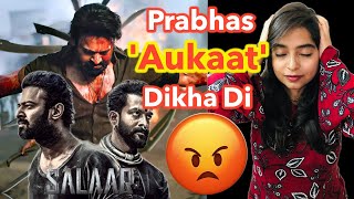 Salaar Trailer REVIEW  Deeksha Sharma [upl. by Pembroke254]