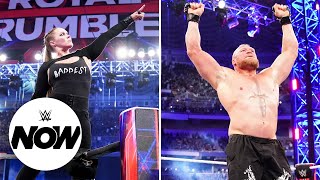 Top 10 moments from Royal Rumble 2022 WWE Top 10 Jan 5 2023 [upl. by Eednil]