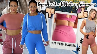 BRUTALLY HONEST TRYON amp REVIEW😱 GYMSHARK x WHITNEY SIMMONS OMG [upl. by Galvin]