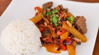 Recipe for Peruvian Lomo saltado [upl. by Mcloughlin]