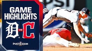 Tigers vs Guardians ALDS Game 1 Highlights 10524  MLB Highlights [upl. by Guillaume933]