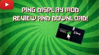 Ping Display Mod Review and Download [upl. by Oznofla239]