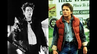 Eric Stoltz vs Michael J Fox Back to the Future Comparison [upl. by Topping]