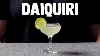 Classic Daiquiri Cocktail Recipe [upl. by Sufur73]