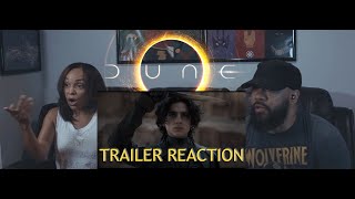 DUNE  OFFICIAL TRAILER 2020  REACTION [upl. by Iaj]