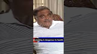 Rebal star ambareesh talking about smoking  Kannada actor speaking about smoking  ranganath [upl. by Simonetta]