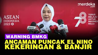 BMKG Waspada Puncak El Nino AgustusSeptember 2023 Sebabkan Kekeringan hingga Banjir [upl. by Idzik901]