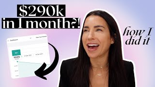 How I Made 290k in 1 Month with Online Courses  Rebelle Nutrition [upl. by Godderd]