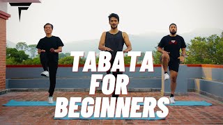 4 MINUTE CARDIO BLASTER  Tabata For Beginners [upl. by Jobina]