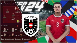 Ralph Rangicks Gegenpressing Austria Tactics EURO 2024  EA FC 24 [upl. by Ambrogino]