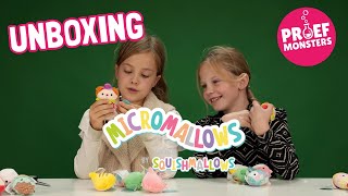 Proefmonsters Unboxen de NIEUWSTE Squishmallows Micromallows [upl. by Refiffej]