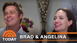 Angelina Jolie Brad Pitt Discuss Marriage New Film Cancer Fight  TODAY [upl. by Katherina261]