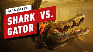 Maneater  Baby Shark vs Alligator Gameplay [upl. by Karlik149]