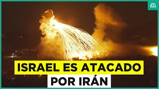 Israel es atacado por Irán Primeros registros del bombardeo [upl. by Sargent743]