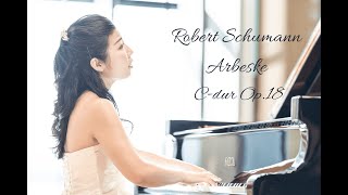 Schumann Arabeske CDur Op18 シューマン アラベスク ハ長調 作品18 Tomoyo Umemura 梅村知世 [upl. by Mairim583]