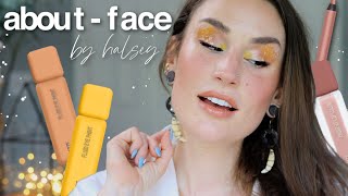 ABOUT FACE BEAUTY BY HALSEY  honest review [upl. by Odnuges519]