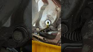 Gear box oil change of Activa Dio access 125 Jupiter mastero ntroq and all scooters quick [upl. by Gilmore]