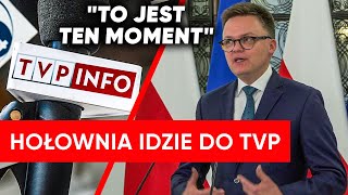 quotTo jest ten momentquot Hołownia wygłosi orędzie w TVP [upl. by Oivatco]