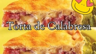 TORTA SIMPLES DE CALABRESA [upl. by Edmond]