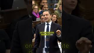 Poilievre on Trudeaus 54 billion spendings on debt interest [upl. by Onafets]