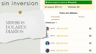 COMO GANAR DINERO SIN INVERSION NO ES CLICKBAIT y retiralos a tu paypal 100 legal no es mentira [upl. by Tiffani]