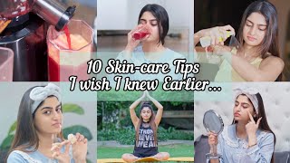 10 Skin care Tips I wish I knew Earlier for a PERFECT SKIN🫧💙 skin healthy [upl. by Jorgenson500]