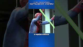 O curioso Making of de Espetacular Homem Aranha 1 spiderman tasm1 shorts marvel [upl. by Erapsag]