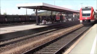 Züge im Bahnhof Schwandorf 2014 [upl. by Aieki882]