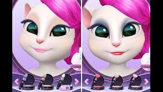 My Talking Angela Vs Ava the 3D Doll iPad Gameplay HD [upl. by Nyrek]