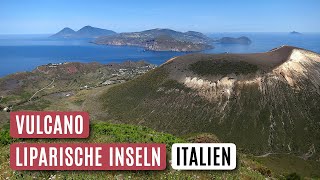 🇮🇹 Liparische Inseln • Vulcano • Wandern vor der Küste Siziliens in Italien [upl. by Mendoza]