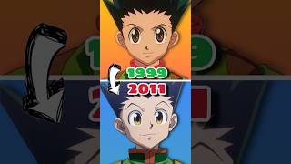 Hunter x Hunter Old vs New 🤯 anime hunterxhunter gon [upl. by Euk]