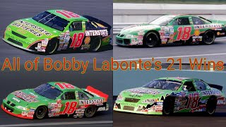 All of Bobby Labontes 21 Wins [upl. by Hastings786]