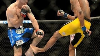 MOMENTO QUE O ANDERSON SILVA QUEBRA A PERNA [upl. by Middle]