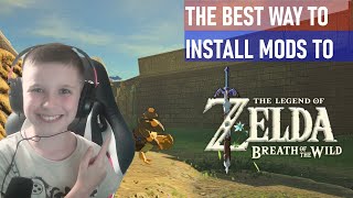 The Best Way To Install Mods in BOTW GameBanana CEMU BCML [upl. by Vergos]