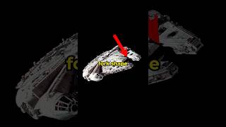 Why does the Millennium Falcon have a fork structure in the front starwars [upl. by Asillim]