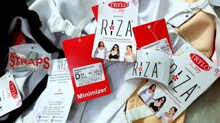 Trylo Minimizer Bra Unboxing  Riza Bra  Best Bra For Heavy Breast  Brest Lifting Bra Trylo India [upl. by Neelyhtak]