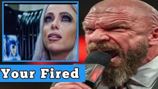 FIRED🛑LIV MORGAN gets fired from WWE after testing positive for Marijuana DRUG USE [upl. by Ydualc702]