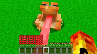 FUI ENGOLIDO POR UM SAPO NO MINECRAFT [upl. by Atiras]