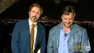 Ryan Gosling Crashes Russell Crowes AACTA Speech [upl. by Clemmy317]