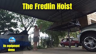 The Fredlin Hoist  a demo of this amazing camping product [upl. by Mae8]