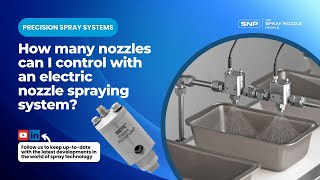 How many nozzles can I control with an electric nozzle spraying system [upl. by Loring]